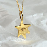 Personalized Shooting Star Necklace