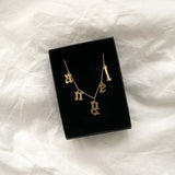 925 Silver | Personalized Dangling Letters Necklace