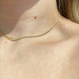 925 Silver | Half-Chain Tennis Choker