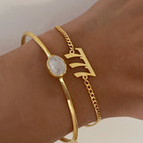 925 Silver | Natural Moonstone Bracelet