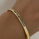 925 Silver | Custom Thin Bracelet