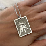 925 Silver | Two Angels Necklace