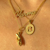 925 Silver | Holding Hands Necklace