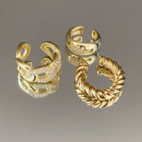 925 Silver | North Star Ear Cuff