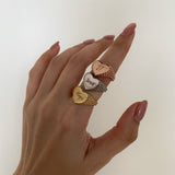 925 Silver | Custom Vintage Heart Ring