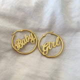 925 Silver | Custom Hoop Earrings