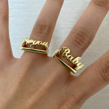 925 Silver | Personalized Name Ring