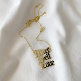 925 Silver | Three Row Custom Necklace