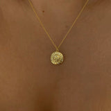 925 Silver | "The Sun" Medallion Necklace