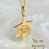 Personalized Shooting Star Necklace