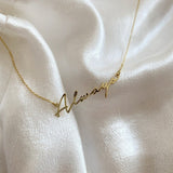925 Silver | Custom Handwriting Necklace