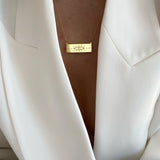 925 Silver | Antique Eye Necklace with Yellow Tones