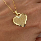 925 Silver | Custom Heart Necklace with Special Stones