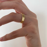 925 Silver | Segmented Rectangular Basic Ring