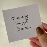 925 Silver | Unisex Custom Handwriting Necklace