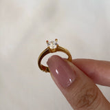 925 Silver | Custom Solitaire Ring