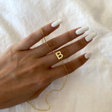 925 Silver | Custom Side Letter/Number Necklace