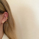 925 Silver | Mini Square Earrings