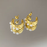 925 Silver | Vintage Pearl Earrings