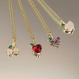 925 Silver | Fruit Necklace