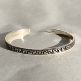 925 Silver | Vintage Patterned Men’s Bracelet