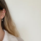 925 Silver | Lightning Bolt Earrings with Stones