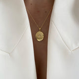 925 Silver | North Star Locket Oval Necklace