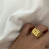 925 Silver | Custom Square Signet Ring