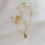 925 Silver | Single Letter Necklace