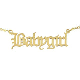 925 Silver | Custom Necklace in Chosen Font