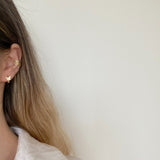 925 Silver | Mini Butterfly Earrings (Cartilage-Compatible)