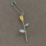 925 Silver | Rose Earring