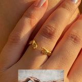 925 Silver | Hand of God Giving Life to Adam (Creation of Adam) Ring