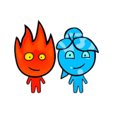 925 Silver | Fireboy & Watergirl Necklace