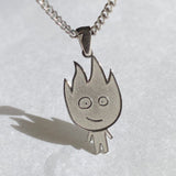 925 Silver | Fireboy & Watergirl Necklace