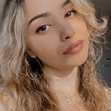 925 Silver | Large Heart Earrings