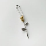 925 Silver | Rose Earring