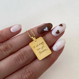 925 Silver | Unisex Custom Handwriting Necklace