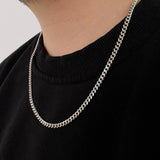 925 Silver | Unisex 5 mm Gourmet Chain