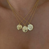 925 Silver | "The Moon" Medallion Necklace