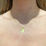 925 Silver | Custom Oval Pendant Necklace