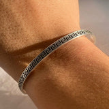 925 Silver | Vintage Patterned Men’s Bracelet