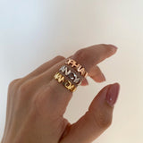 925 Silver | Custom Name Ring