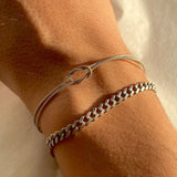 925 Silver | Unisex Knot Bracelet