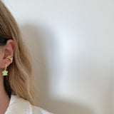 925 Silver | Colorful Enamel Ghost Earrings