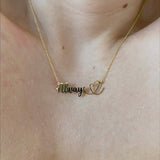 925 Silver | Custom Necklace with Heart Detail