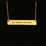 925 Silver | Custom Bar Necklace