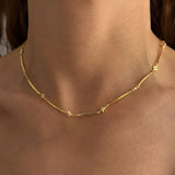 925 Silver | North Star Bar Chain Necklace