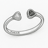 925 Silver | “Toi et Moi” Friendship Ring with Birthstones