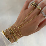 925 Silver | Thick Link Hand Chain